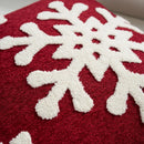 Axyaa Merry Christmas Letter Embroidery Pillow Cover 45x45cm
