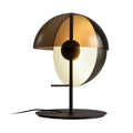 Axyaa Glass Hemisphere LED Floor Lamp - Industrial Corner Room Decoration Light