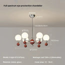 Axyaa Modern Full Spectrum LED Pendant Light for Dining Room - Art Decor Luminaire