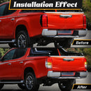Axyaa Tail Lights Mitsubishi Triton L200 2019-2022: Rear Driving Signals Brake Reverse