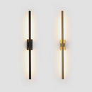 Axyaa Black Gold LED Wall Sconces - Stylish Longer Design for Home Decor