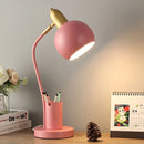 Axyaa Korean Style Desk Lamp with Pen Holder, Dimmable and Eye Protection