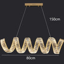 Axyaa Crystal Chandelier Pendant Light for Living Room Dining Ceiling Home Decor