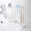 Axyaa Bathroom Toothbrush Storage Rack for Razor, Cup, and Tooth Set