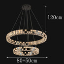 Axyaa Dining Room Chandelier Pendant Light LED Ceiling Lamp for Living Room