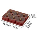 Axyaa Plastic Storage Tray- Food Serving & Snack Organizer