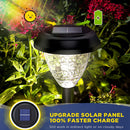 Axyaa Solar Pathway Lights 10 Pack - Super Bright LED Landscape Lighting