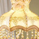 Axyaa Castle Princess Bedroom Table Lamp with Remote Control