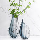 Axyaa Glass Vase: Light Luxury Dining Table & Living Room Flower Arrangement