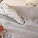 Axyaa Soybean Fiber Quilts Set - Spring/Autumn/Winter Bedding for Warmth & Comfort