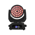 Axyaa LED Zoom Wash Moving Head Lighting RGBWA+UV Color for Events