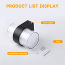 Axyaa LED Wall Light: Waterproof Outdoor Garden Lamp for Home, Christmas, Courtyard