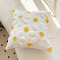 Axyaa Nordic Fresh Flower Embroidered Pillowcase - Home Decor Sofa Cushion Cover