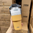 Axyaa Stainless Steel Thermal Coffee Cup Double Insulation Large Capacity Water Bottle