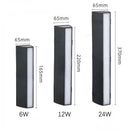 Axyaa LED Outdoor Wall Light - Waterproof Glowing Spotlight for Garden and Exterior Walls