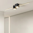 Axyaa LED Ceiling Chandelier: Modern Lighting Fixture for Dining Room, Living Room, Kitchen, and Aisle