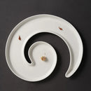 Axyaa Long Strip Ceramic Western Fruit Dish for Special Blended Cuisine