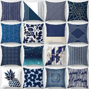 Axyaa Geometric Pattern Car Sofa Cushion Cover - Classic Square Pillowcase
