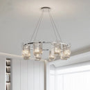 Axyaa Modern LED Pendant Chandeliers for Living Room and Bedroom Lighting