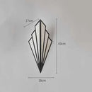Axyaa Fan-shaped LED Wall Lamp for Bedroom Living Room Corridor Sconces