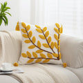 Bohemian Moroccan Velvet Embroidered Cushion Cover by Axyaa
