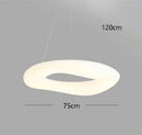 Axyaa Ring LED Pendant Light for Modern Home Decor, Dining & Living Room Chandeliers