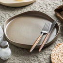 Axyaa Ceramic Steak & Pasta Plate Set - Restaurant Tableware