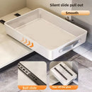 Axyaa Slide-Out Kitchen Organizer Tray - Base Cabinet Storage Drawers Shelf