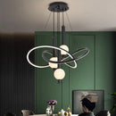 Axyaa Nordic Chandeliers for Dining Room - Indoor Ceiling Pendant Light Fixture