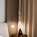 Axyaa Brass Single Head Pendant Lights for Restaurant & Bar, Modern Loft Bedroom Chandeliers