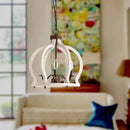 Axyaa Vintage Wood Chandelier for Home Dining Room Kitchen Cafe Bar