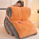 Luxury Sherpa Fleece Queen Blanket by Axyaa: Warm Plush Bed Blanket for All Seasons