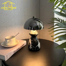 Axyaa Marble Table Lamp with USB Charging - Luxe Decor for Living Room & Bedroom