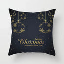 Axyaa Christmas Theme Pillowcase for Festive Sofa Decor and Holiday Gift