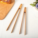 Axyaa Wood Food Tong for Cooking & Grilling
