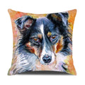 Axyaa Cartoon Animals Portrait Cushion Cover 45x45cm