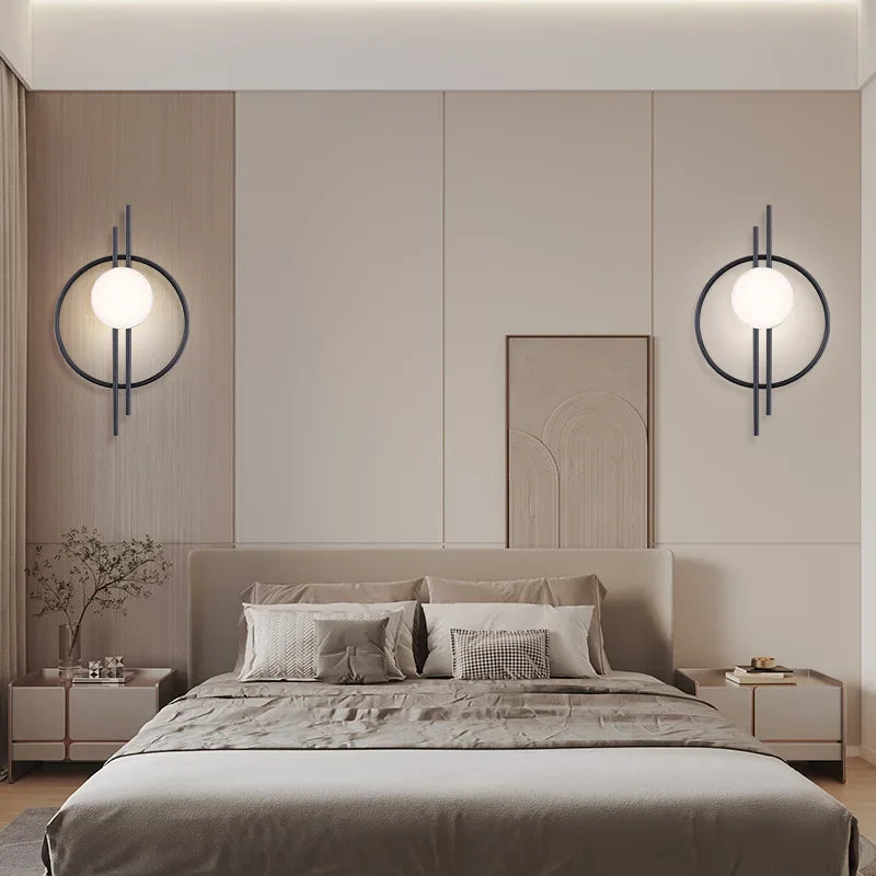 Axya LED Wall Sconce: Modern Lighting Fixture for Home Decoration