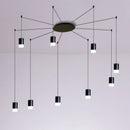 Axyaa LED Chandelier Modern Minimalist Line Indoor Lighting Fixture