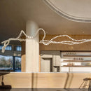 Axyaa Modern LED Living Room Chandeliers Indoor Ceiling Hanging Lights