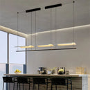 Axya Modern LED Iron Art Chandelier, Nordic Designer Minimalist Office Pendant Lamps