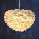 Axyaa Nordic Feather Lamp: Minimalist, Warm, Romantic Girl's Bedroom