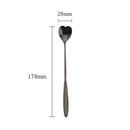 Axyaa Stainless Steel Heart Spoon for Coffee, Desserts & More
