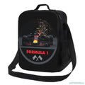 Axyaa F1 Car Racing Insulated Lunch Bag - Waterproof Thermal Oxford Lunch Box