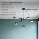 Axyaa Nordic Spider Jewel Chandelier Black Pendant Light LED