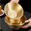 Axyaa Stainless Steel Double Layer Salad and Soup Bowl