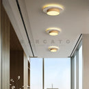 Axyaa Yellow Cave Stone Ceiling Lamp - Japanese Wabi Sabi Style for Bedroom, Living Room