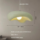 Axyaa Nordic Wabi Sabi LED Pendant Light for Home and Restaurant