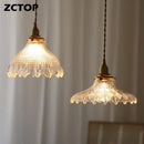 Axyaa Clear Glass LED Pendant Light for Dining Room, Restaurant, Kitchen, Bedroom