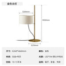 Axyaa Wood Table Lamp Liftable Minimalist Adjustable Floor Light for Living Room