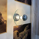 Axyaa Glass Ceiling Wall Lamp Nordic Bedroom Bedside Sconce